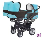 Triple Triplets Pram Buggy BabyActive Trippy 2014 3 in 1